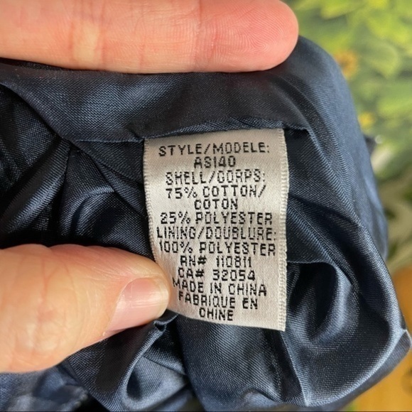 BARASCHI Navy Polka Dot Pencil Skirt 4 - Picture 4 of 16